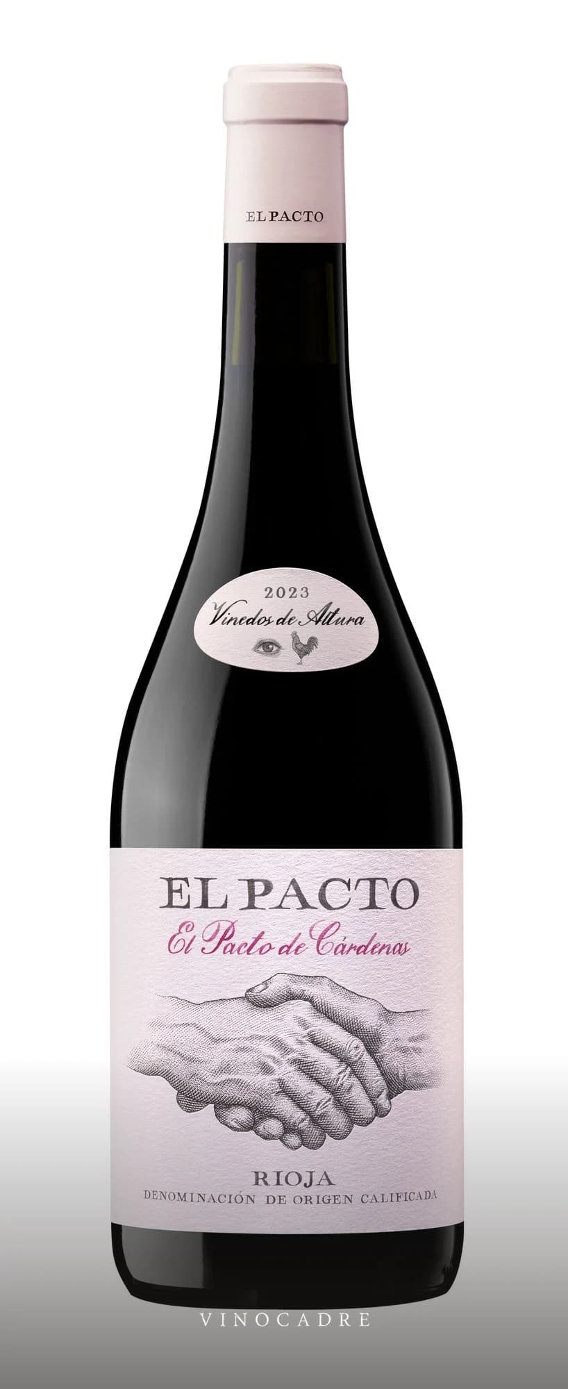 Bottle of "Andre's Best Buy" 2023 El Pacto "El Pacto de Cardenas Ojo Gallo" Rosé, Rioja, Spain